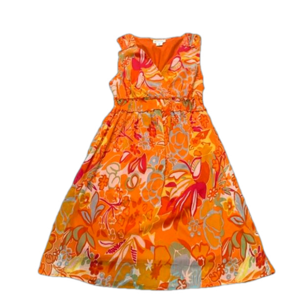 Motherhood Maternity Medium Midi Sunshine Floral Dress - Picture 1 of 10
